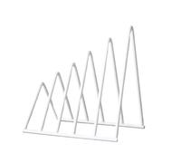 DASJKDI Porta Giornali Design Moderno Scaffale for libri for desktop in ferro Portariviste for giornali Scrivania for documenti triangolare di stoccaggio creativo Semplice(Color-A)