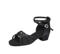 DASJKDI Scarpe da ballo latino for bambini/ragazze/bambini, scarpe sala, tango, salsa, tacco basso, arrivo all'ingrosso for ragazze per Feste Matrimoni Balli Latini Moderni(Grey,33)
