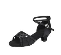DASJKDI Scarpe da ballo latino for bambini/ragazze/bambini, scarpe sala, tango, salsa, tacco basso, arrivo all'ingrosso for ragazze per Feste Matrimoni Balli Latini Moderni(Brown,37)