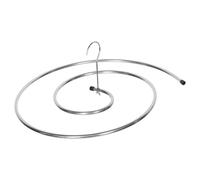 DASJKDI Stendibiancheria pieghevole resistente in acciaio inossidabile da 12 mm, 5 pezzi, a spirale, for coperte e trapunte per lenzuola e copriletti