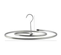 DASJKDI Stendibiancheria rotante a spirale tondo for stendibiancheria for trapunte, coperte, fogli, grande appendiabiti, balcone di casa per lenzuola e copriletti(5PCS)
