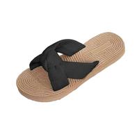 Dasongff Claquette Donna Sandali Ortopedici Moda Leggeri Supporto Plantare Sandali Regolabili Comfort Yoga Opaco Estate Spiaggia Piscina Doccia Mules, Nero , 36 EU