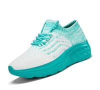 Dasongff Donna Scarpe da Passeggiata Ortopediche Con Cuscino Aria Traspirante per Diabetici con Supporto Arco plantare Scarpe Da Ginnastica All'aperto 2025, Verde 3, 38 EU