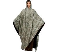 Dasongff Mantella coperta Oversize, con cappuccio pesato, vestibilità ampia, unisex, felpa con cappuccio arcana, per uomini e donne, coperta comoda da indossare, Tarnung, Taglia Unica