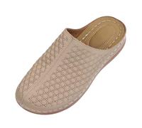 Dasongff Mules et Zoccoli Donna a Punta Chiusa Caccia da Passeggiata Escursionismo Sandali da Spiaggia Comfort Antiscivolo Ciabatte Confortevole Roma Ortopedico Sandali e Nu-piedi Donna, cachi., 42 EU