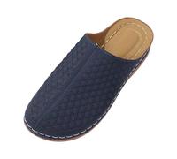 Dasongff Mules et Zoccoli Donna a Punta Chiusa Caccia da Passeggiata Escursionismo Sandali da Spiaggia Comfort Antiscivolo Ciabatte Confortevole Roma Ortopedico Sandali e Nu-piedi Donna, Blu marino