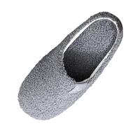 Dasongff Pantofole comode in schiuma memory foam da donna in spugna leggera con suola in gomma antiscivolo, grigio, 36 EU