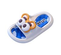 Dasongff Pantofole da bagno per bambini, leggere, per la casa, antiscivolo, sandali da piscina da spiaggia per ragazzi, Bianco 4, 39 EU