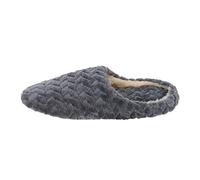 Dasongff Pantofole da donna foderate in peluche antiscivolo in memoria interna inverno comfort caldo casa pantofole, grigio, 39 EU