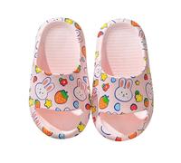 Dasongff Pantofole da spiaggia per ragazze estive comode ciabatte da piscina per bambini, pantofole da doccia per ragazzo antiscivolo sandali, Rosa, 30 EU