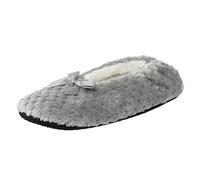Dasongff Pantofole Donna Ballerina Donna Confortevole Pantofole Balletto Pantofole Indoor Ragazza Ballerine, Grigio 3, 37 EU