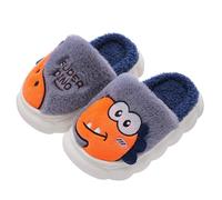 Dasongff Pantofole in memory foam, per ragazze, per la casa, la camera da letto, il bagno, il centro benessere, con punta aperta, in velluto a coste, comode, grigio, 30.5 EU