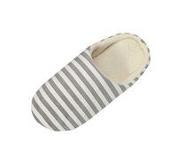 Dasongff Pantofole per supporto arco uomo Confortevole Interno Punto fatto a mano Microsuede Zoccolo facile da mettere Casa Scarpe Con Pelliccia Calda gomma Esterno, marrone, 39 EU