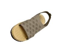 Dasongff Sandali Donna Backstrap Estate Piattaforma Zeppe Confortevoli Sandali a Punta Aperta Spiaggia, Verde militare, 43 EU