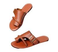 Dasongff Sandali Sportivi Donna Con Zeppe E Vassoio Sandali Donna Estivi Ortopedici Regolabile Strappo Con Punta Chiusa Confortevole Offerta A Piedi Moda Scarpe Calze Spesse 2025, marrone, 39 EU