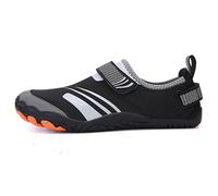 Dasongff Scarpa Minimalista uomo donna scarpe a piedi nudi scarpe da trail barefoot con wide tox impermeabile e anti-agenti atmosferici comfort per corsa palestra allenamento fitness spiaggia, Nero