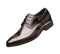 Dasongff Scarpa Uomo Città Classica e Confortevole Scarpe Oxfords Casual da Uomo Elegante, grigio, 40 EU