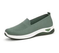 Dasongff Scarpe da ginnastica senza lacci da donna estive con punta aperta incrociata e cinturino alla caviglia piatte sandali donna estate chic chiuso sandali piattaforma romana scarpe chiuse comode