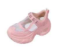 Dasongff Scarpe da ginnastica senza lacci Donna Sandali Zoccoli Estate Confortevole Scarpa Ortopedica Piattaforma Scarpe Antiscivolo Traspirante Zeppe Con Supporto Arco plantare, rosa, 41 EU