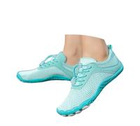 Dasongff Scarpe impermeabili da sentiero da donna Appendere potente impermeabile e resistente alle intemperie comfort di lunga durata per corsa palestra allenamento fitness spiaggia, azzurro, 39 EU
