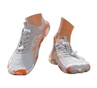 Dasongff Scarpe impermeabili da Trail Running da donna Appendere potente protezione contro l'acqua e le intemperie Comfort Lunga durata per Running Gym Training Fitness Spiaggia, Arancione 2, 45 EU