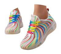 Dasongff Scarpe ortopediche da donna, senza lacci antiscivolo con rete da donna, scarpe da ginnastica ortopediche leggere e comode, Bianco 9, 39 EU
