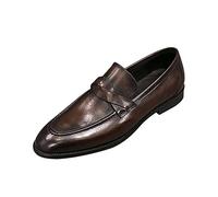 Dasongff Scarpe Uomo Città Classiche e Casual Scarpe Oxford da Uomo Confortevole Durevole, marrone, 46 EU