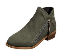Dasongff Stivali e Stivaletti Donna Stivali Da Pioggia Donna Gomma Stivale Impermeabile Comfortable Stivaletti Giardino Chelsea Boots Wellies Rain Boots Antiscivolo Leggero Nero Blu 36-43, Verde