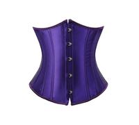 DASONLUE Intimo da Donna Modellante in Raso Stile Cortigiano | Modello sotto il seno in raso elegante, stile steampunk. Corpetto elegante, gotico e versatile.