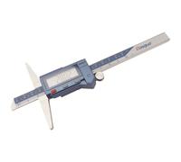 Dasqua 2103-1010, DIN EN 862 Calibro di profondità digitale 200 mm IP54