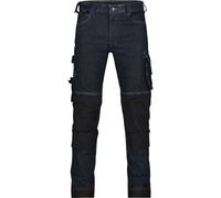 Dassy Arbeitshose Stretch Arbeitsjeans wit Tasche per ginocchiere Kyoto CO93 46/Kurz