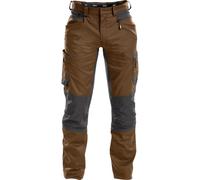 Dassy Arbeitshose wit Stretch Helix PESCO41 Clay brown/Anthracitgrey 48/Kurz