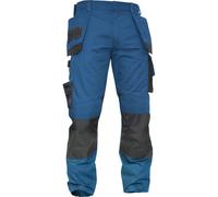 Dassy Arbeitshose wit tasche per fondina e ginocchiere Magnetic PESCO63 Blu azzurro/Anthracitgrigio 56/Kurz