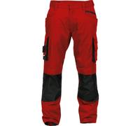 Dassy Arbeitshose wit Tasche per ginocchiere Nova PESCO63 Rosso/Nero 52/Lang