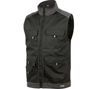 Dassy Faro PESCO61 gilet estivo bicolore nero/grigio cemento S