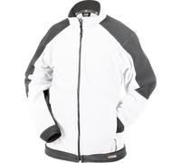 Dassy Giacca in pile bicolore Kazan PES16 bianco/grigio cemento XL