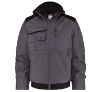 Dassy Giacca invernale in tela Austin PES90 Anthrazitgrigio/nero XL