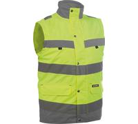 Dassy Gilet ad alta visibilità Bilbao PES70 Neongiallo/grigio cemento M