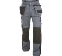 Dassy Lavoro bicoloreitshose wit tasche per fondina e tasche per ginocchiere Seattle PESCO61 Grigio cemento/nero 54