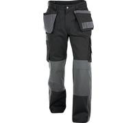 Dassy Lavoro bicoloreitshose wit tasche per fondina e tasche per ginocchiere Seattle PESCO64 Nero/Grigio cemento 42
