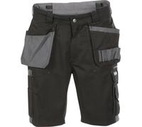 Dassy Lavoro bicoloreitsshorts wit Tasche a fondina Monza PESCO61 Nero/grigio cemento 58