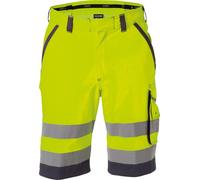 Dassy Pantaloncini ad alta visibilità Lucca PESCO74 Neongiallo/grigio cemento 46