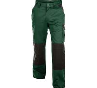 Dassy Pantaloncini da lavoro bicoloreitconit tasche per ginocchiere Boston PESCO64 verde bottiglia/nero 54/Kurz