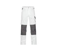 Dassy PESCO61 5414729034003 Pantaloni Da Lavoro Diritto, Uomo, 38 (83cm), Bianco/Grigio