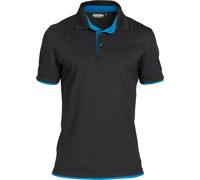 Dassy Polo Orbital COSPA46 Nero/Azzurro XS