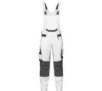 Dassy Salopette da imbianchino conit tasche elastiche e ginocchiere Tronix Painters PESCO41 Bianco/Anthracitgrigio 58/Kurz