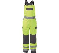Dassy Salopette multinorm ad alta visibilità conit Tasche per ginocchiere Colombia COPES77 Neongiallo/Grafit grigio 64