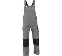 Dassy Salopette multinorm wit Tasche per ginocchiere Wilson COPES75 Grafit grigio/nero 58/Kurz