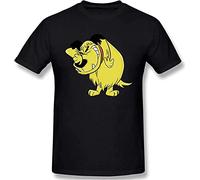 Dastardly And Muttley Mens T-Shirt Unisex Graphic Black Tee Shirt S