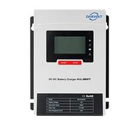 DASVOLT®, 12V 50A DC/DC Caricatore MPPT con ingresso a bordo per sistema a doppia batteria Ricarica multistadio SRNE MD1250N05, batterie al gel, sigillate e al litio, per camper, auto, barche, yacht